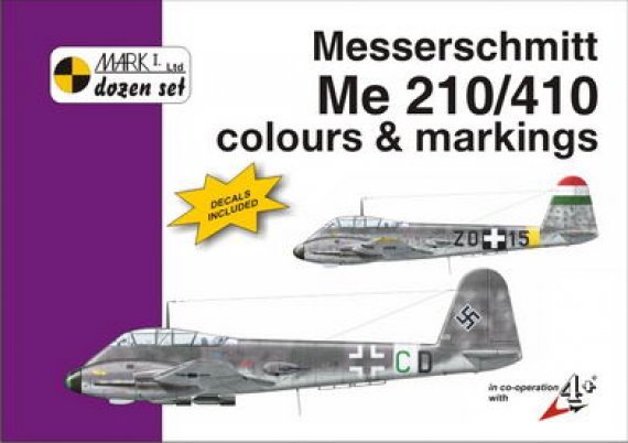 Messerschmitt Me 210/410 C&M (1/48 decals)