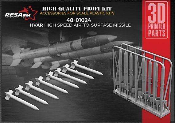 1/48 HVAR H-V Aircraft Missile.