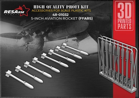 1/48 FFARS 5-inch Aircraft Rocket.