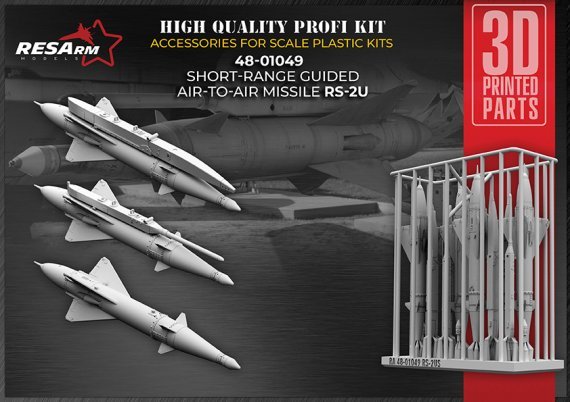 1/48 RS-2U Air-to-Air guided missile.