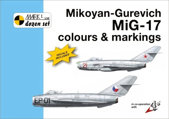 MiG-17 colours&markings (incl. decals 1/72)
