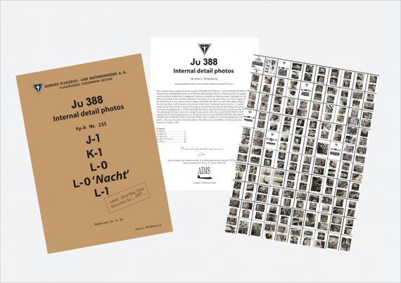 Libro Foto Junkers Ju-388 Interni 1/32 1/48 1/72