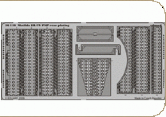 1/35 Matilda III/IV PSP rear plating (TAM)
