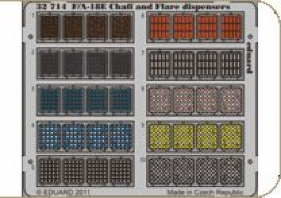 1/32 F/A-18 Chaff and Flare dispensers (TRUMP)