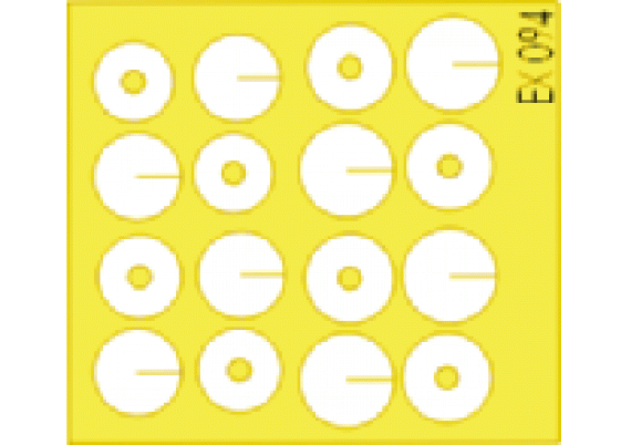 WWI Wheel Discs  1/48