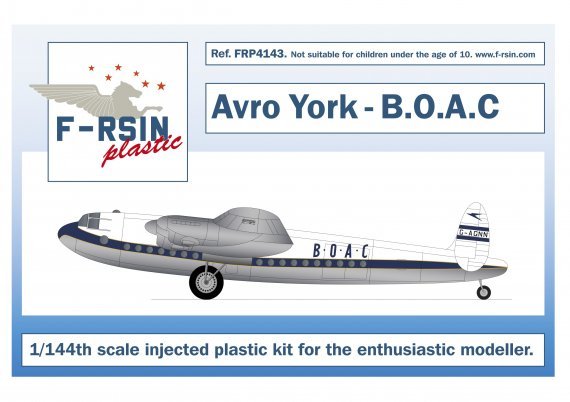 1/144 Avro York Avro York B.O.A.C. G-AGNN