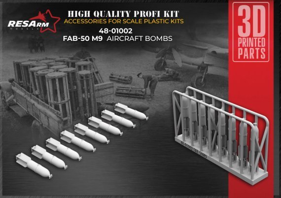 1/48 FAB 50 M9 H-E Aviation Bomb.
