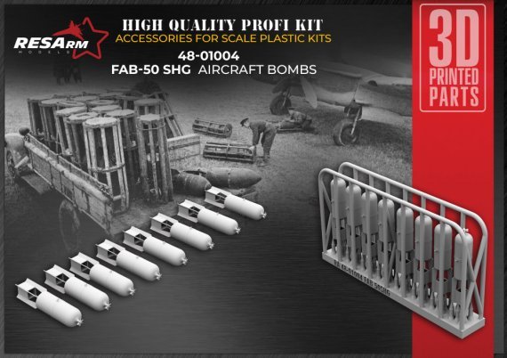 1/48 FAB 50 SHG H-E Aerial Bomb.