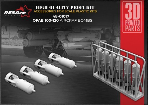 1/48 OFAB 100-120 Aircraft Bombs.