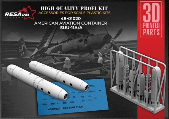 1/48 SUU-11A/A American Aviation Container