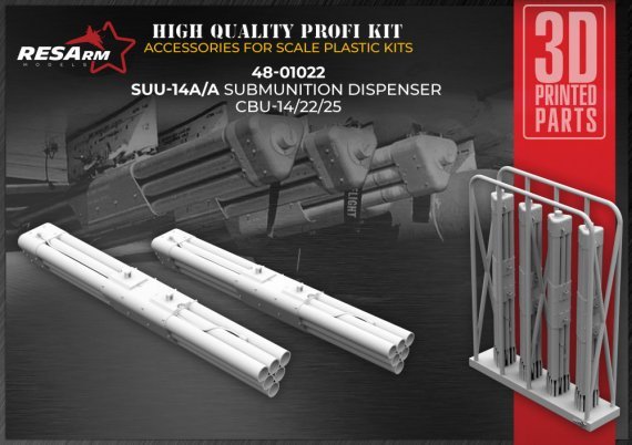 1/48 Submunition Dispenser SUU-14A/A.