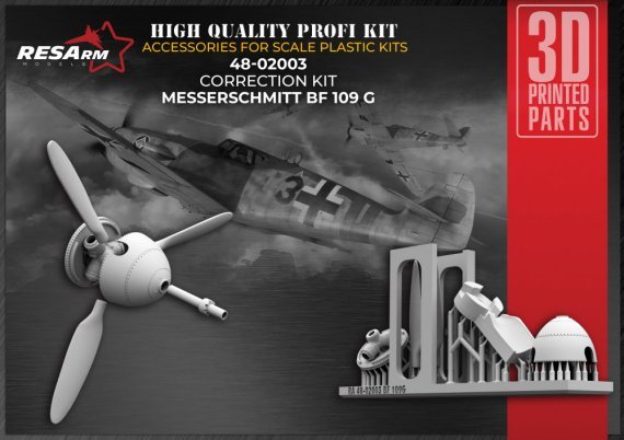 1/48 Bf-109G Correction set