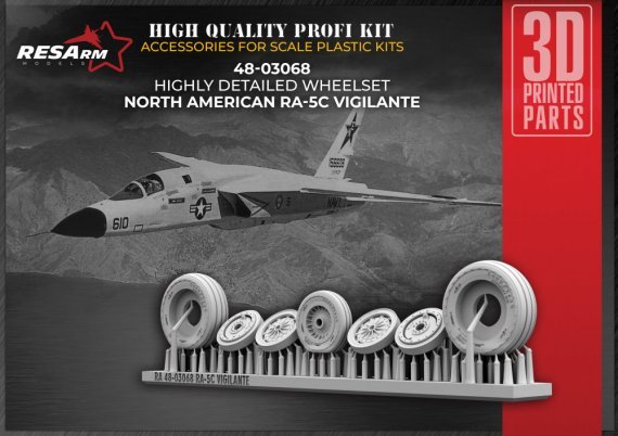 1/48 RA-5C Vigilante wheels