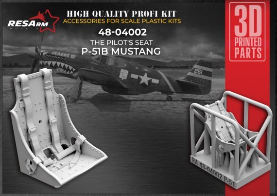 1/48 Ejection Seat for P-51 AB