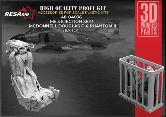 1/48 F-4 Phantom II early Mk.5 Ejection Seat