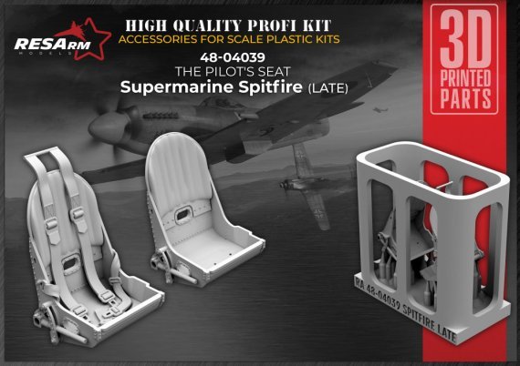 1/48 Supermarine Spitfire late seats