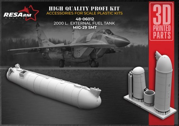 1/48 MiG-29 SMT 2000l Fuel Tank