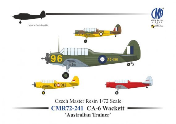 1/72 Cac CA-6 Wackett Australian Trainer
