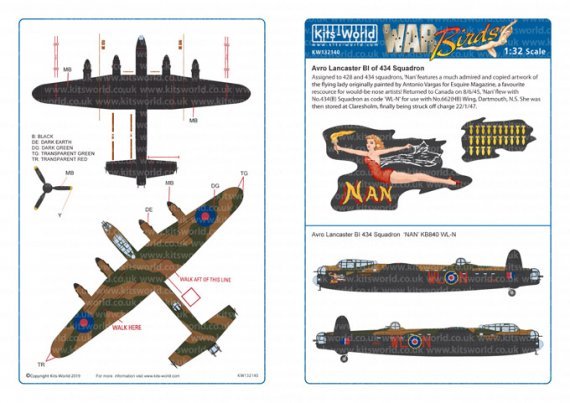 1/32 Avro Lancaster Bomber B MkI
