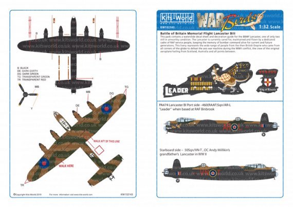 1/32 Battle Of Britain Memorial Flight/BBMF current scheme