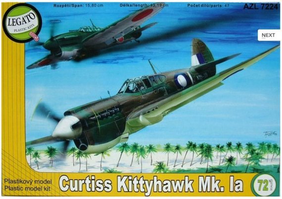 1/72 Curtiss Kittyhawk Mk.Ia (RCAF, RAAF)