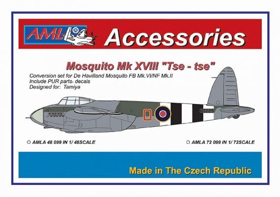 1/48 De Havilland Mosquito Mk.XVIII for Tamiya