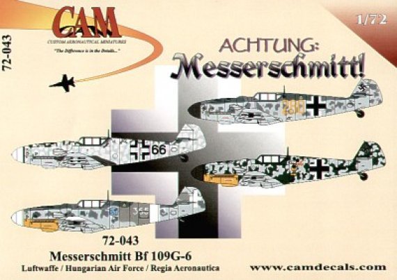 1/72 Messerschmitt Bf 109G-6