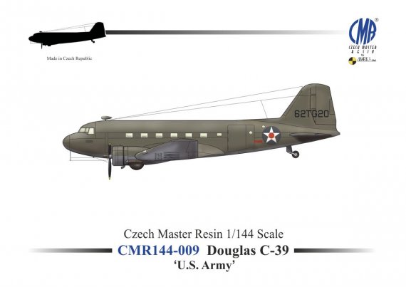 CMR 1/144 Douglas C-39 USAAC 1940-1941 avec d�cals