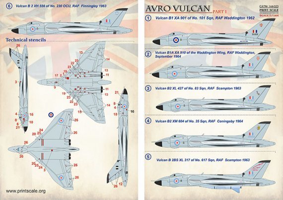 1/144 Avro Vulcan B.2 Part 1