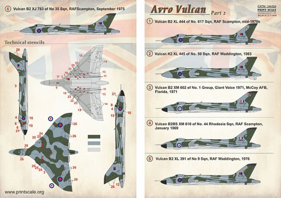 1/144 Avro Vulcan B.2 Part 2