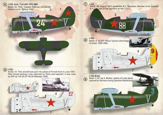 1/32 Polikarpov I-153 Part 1