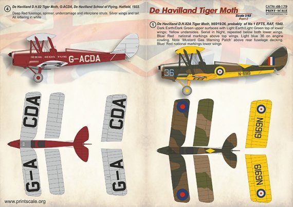 1/48 De Havilland Tiger Moth part 1