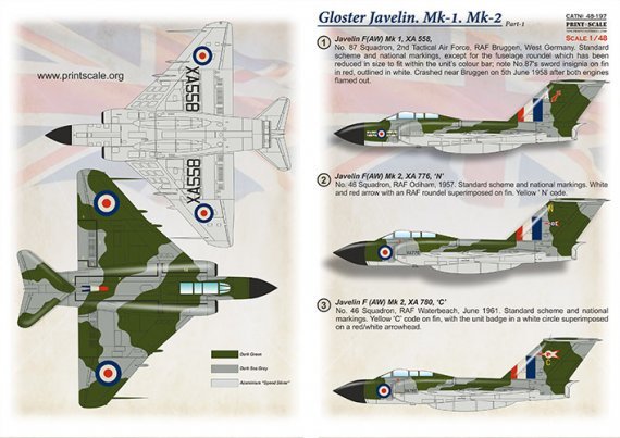 1/48 Gloster Javelin FAW.9/9R Part 1