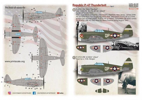 1/48 Republic P-47 Thunderbolt Part 3