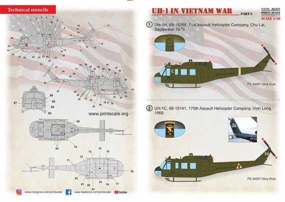 1/48 Bell UH-1 in Vietnam War Part 3