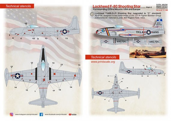 1/48 Lockheed F-80 Shooting Star Part 3