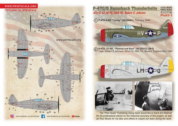 1/48 Republic P-47 C/D Razorback Robert S. Jonson Part 1