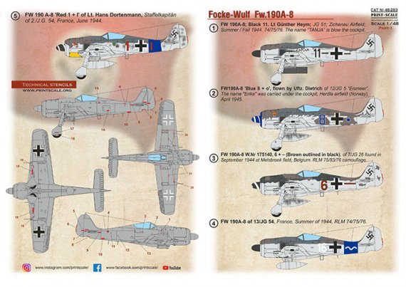 1/48 Focke-Wulf Fw-190A-8 Part 1