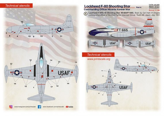 1/48 Lockheed F-80 Shooting Star Part 6
