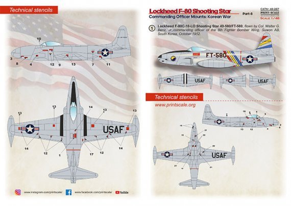 1/48 Lockheed F-80 Shooting Star Part 8