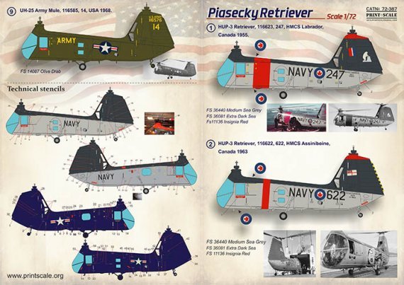 1/72 Piasecky Retriever with stencils