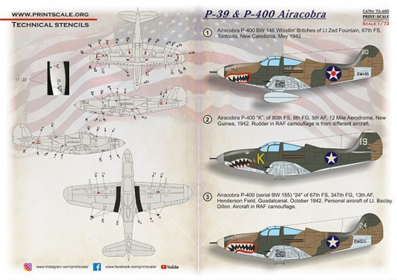 1/72 Bell P-39 Airacobra