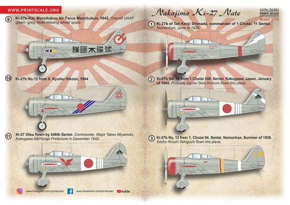 1/72 Nakajima Ki-27 Nate