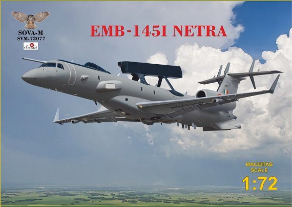 1/72 EMB-145I NETRA AEW & CS aircraft Indian Air Force