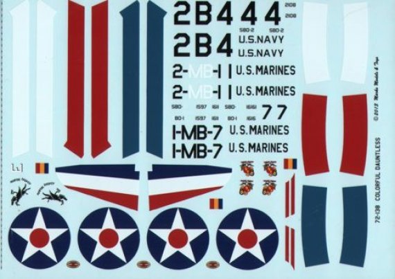 1/72 Colorful Dauntless