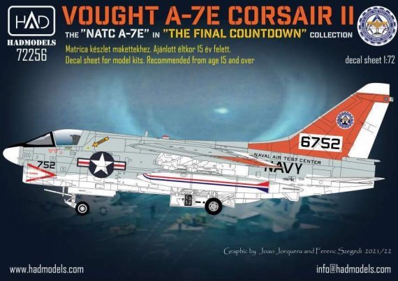 1/72 Vought A-7E Corsair US The final Countdown
