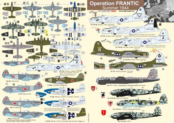 1/72 Operation Frantic Summer 1944Boeing B-17G Flying Fortress 6