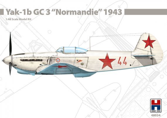 1/48 Yakovlev Yak-1b Gc 3 Normandie 1943