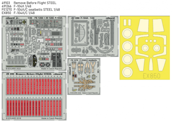 1/48 F-104C BigEd Set