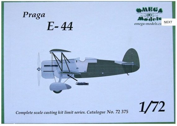 1/72 Praga E-44 (Czech)